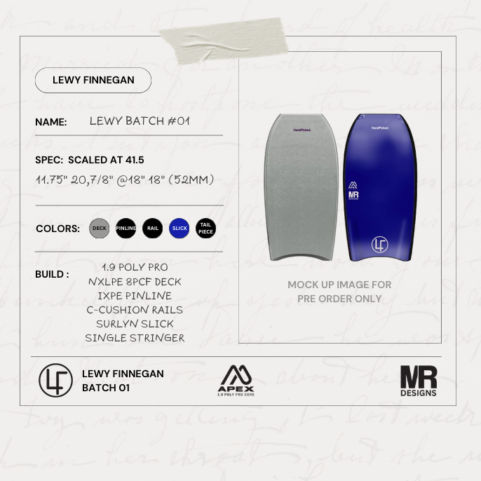 The Lewy Finnegan Signature Model #1